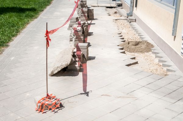 Stone Patio Replacement in Post Falls