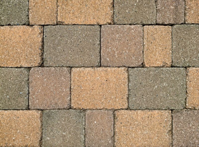 Paver Surface with Decorative Pattern