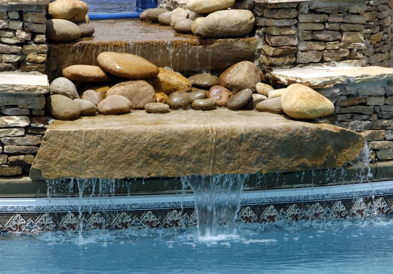 Poolside Hardscaping